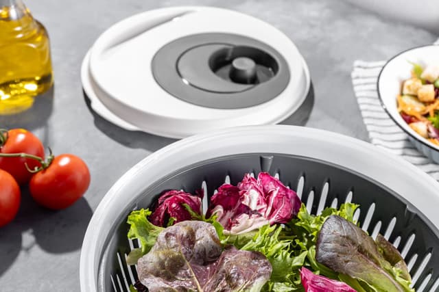 Geniş Manuel Salata Kurutucu görsel 7