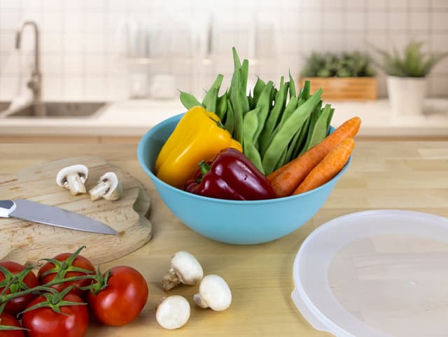 Kapaklı Servis Kasesi Küçük görsel 12