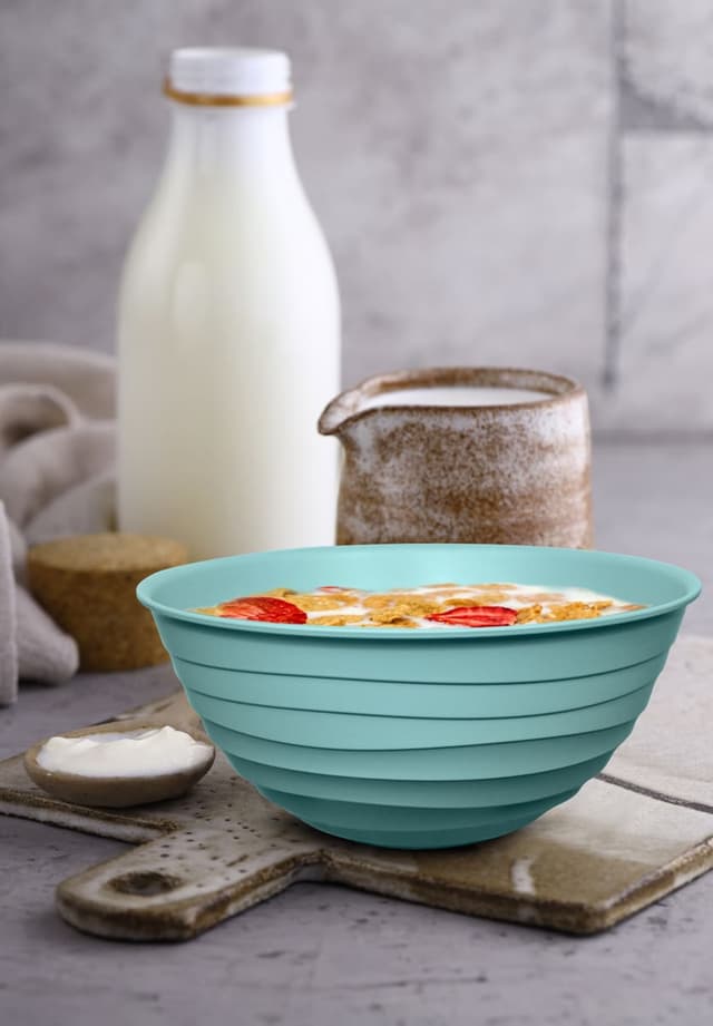 Dokulu Oval Servis Kasesi görsel 4