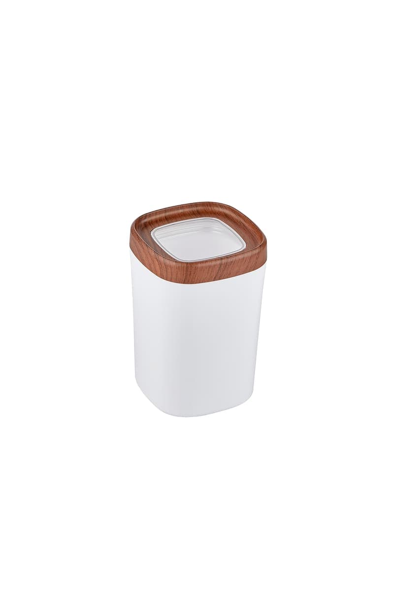 Woody Ahşap Kapaklı Kavanoz 1.4L